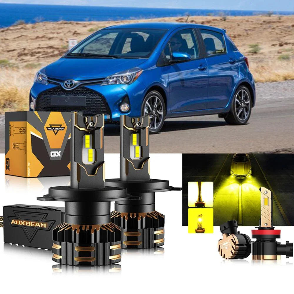 pour 2016-2019 Toyota Yaris H4 Ampoules de phare LED – vue 11