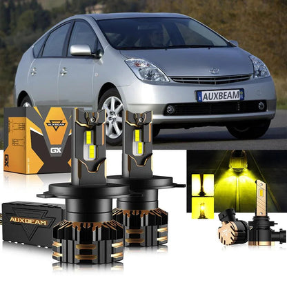 H4 Ampoules de phare LED pour Toyota Prius 2004–2005 – vue 11 – NOVADOMIO