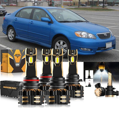 Kit d’ampoules LED de phare 9005 9006 pour Toyota Corolla 2005–2008 – NOVADOMIO