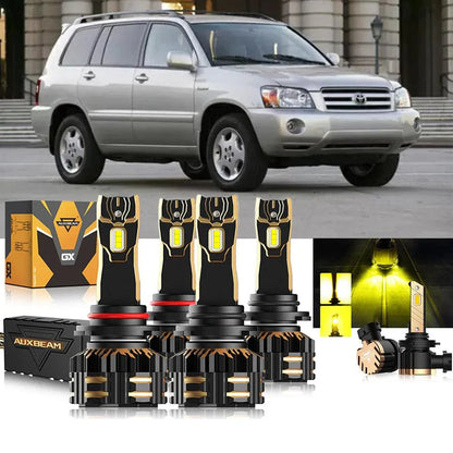Kit d’ampoules LED de phare 9005 9006 pour Toyota Highlander 2004–2007 – vue 11 – NOVADOMIO