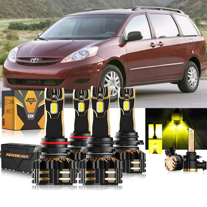 Kit d’ampoules LED de phare 9005 9006 pour Toyota Sienna 2006–2010 – vue 11 – NOVADOMIO