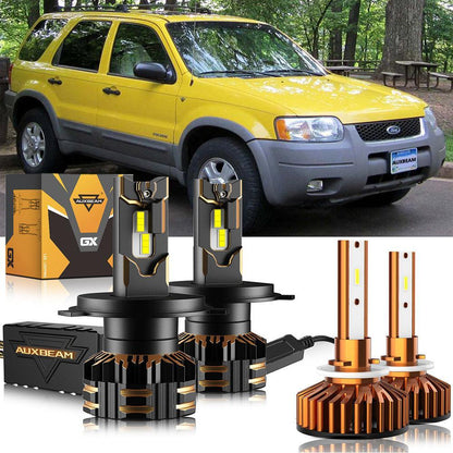 H4 Ampoules de phare LED pour Ford Escape 2001–2004 – NOVADOMIO