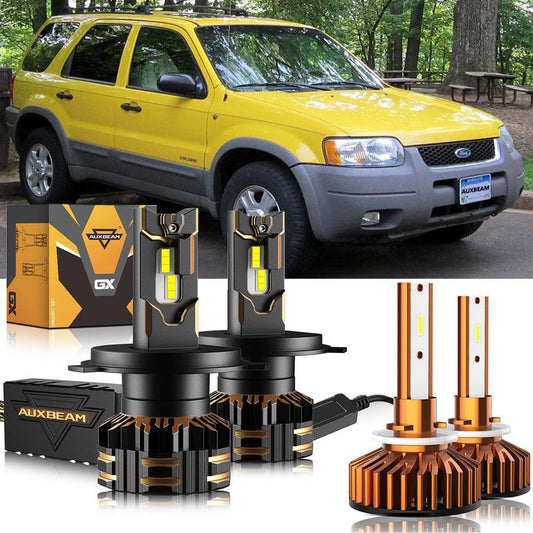 pour 2001-2004 Ford Escape H4 Ampoules de phare LED