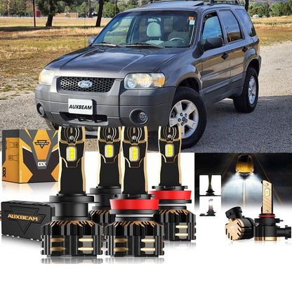 Kit d’ampoules LED de phare H4 pour Ford Escape 2005–2006 – NOVADOMIO