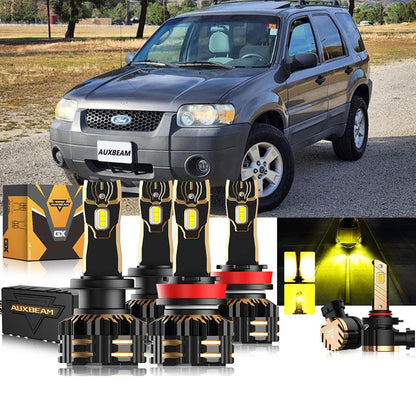 Kit d’ampoules LED de phare H4 pour Ford Escape 2005–2006 – vue 11 – NOVADOMIO