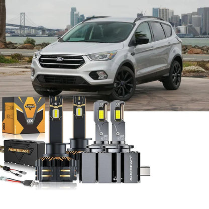 pour 2017 Ford Escape H1 D3S Ampoules de phare LED Bundle – vue 13 – NOVADOMIO