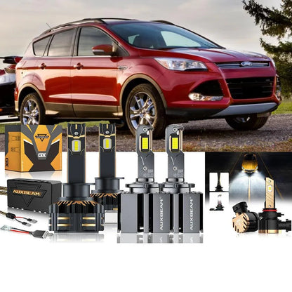 Kit d’ampoules LED de phare avec phares HID H1 D3S pour Ford Escape 2013–2016 – NOVADOMIO