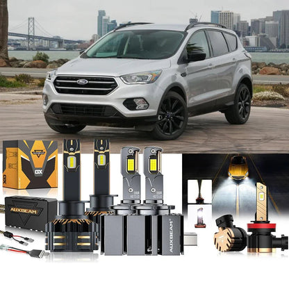 pour 2017 Ford Escape H1 D3S Ampoules de phare LED Bundle – NOVADOMIO