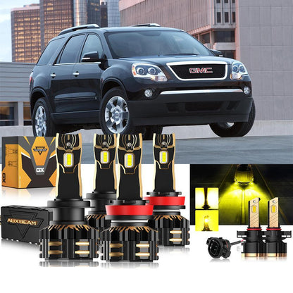 pour 2007-2012 GMC Acadia D1S Ampoules de phare LED Bundle – vue 8 – NOVADOMIO