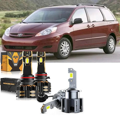 Pour 2006–2010 Toyota Sienna 9005 D2S kit d’ampoules LED de phare – vue 12 – NOVADOMIO
