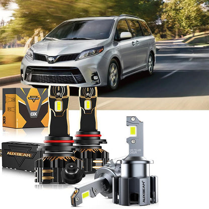 Kit d’ampoules LED de phare 9005 D4S pour Toyota Sienna 2020 – vue 12 – NOVADOMIO