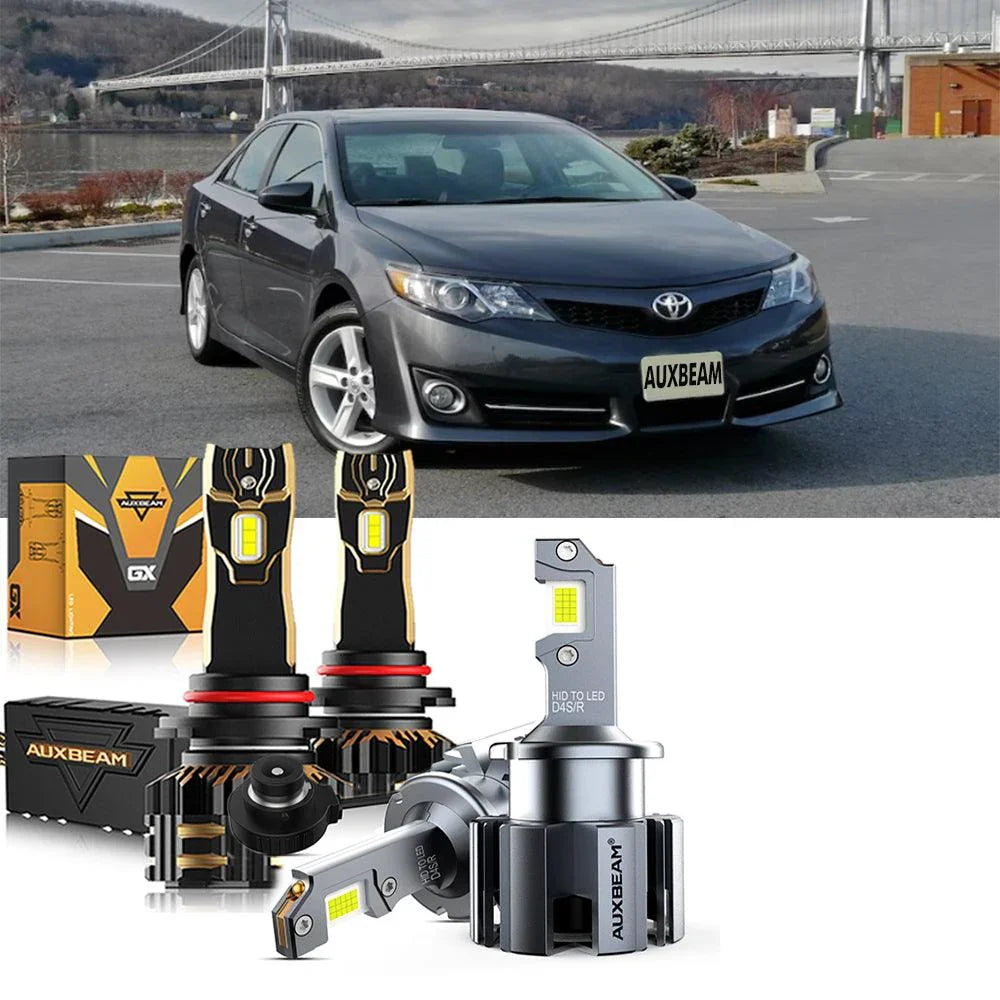pour 2012-2014 Toyota Camry 9005 D4S Ampoules de phare LED Bundle – vue 23