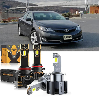 pour 2012-2014 Toyota Camry 9005 D4S Ampoules de phare LED Bundle – vue 23 – NOVADOMIO