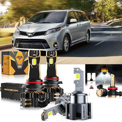 Kit d’ampoules LED de phare 9005 D4S pour Toyota Sienna 2020 – NOVADOMIO