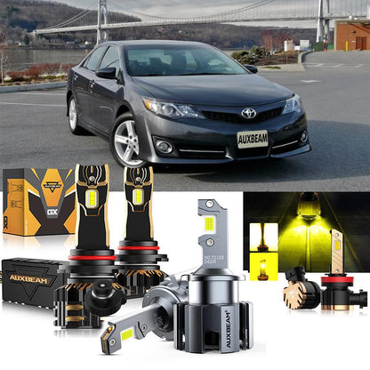 pour 2012-2014 Toyota Camry 9005 D4S Ampoules de phare LED Bundle – vue 20 – NOVADOMIO