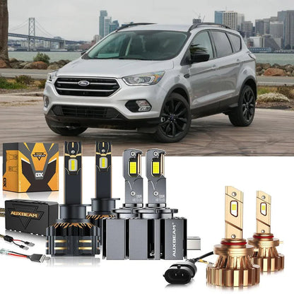 pour 2017 Ford Escape H1 D3S Ampoules de phare LED Bundle – vue 11 – NOVADOMIO