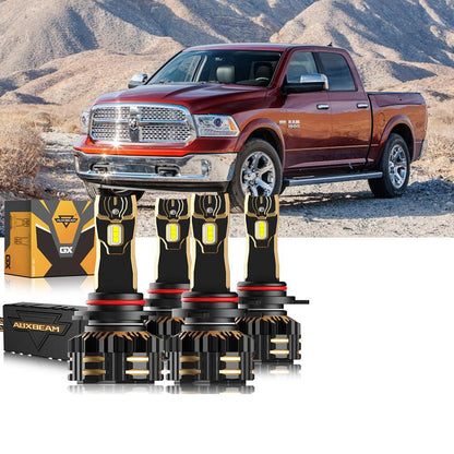 Kit d’ampoules LED de phare 9005 9012 pour Ram 1500 (avec phares à projecteur) 2013 – vue 11 – NOVADOMIO