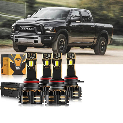 Kit d’ampoules LED de phare 9005 9012 pour Ram 1500 (avec projector-type phares) 2015 – vue 14 – NOVADOMIO