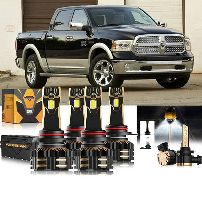 Kit d’ampoules LED de phare 9005 9012 pour Ram 1500 (avec projector-type phares) 2014 – vue 12 – NOVADOMIO