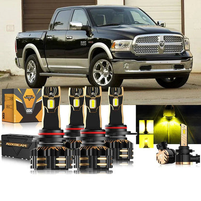 Kit d’ampoules LED de phare 9005 9012 pour Ram 1500 (avec projector-type phares) 2014 – vue 13 – NOVADOMIO
