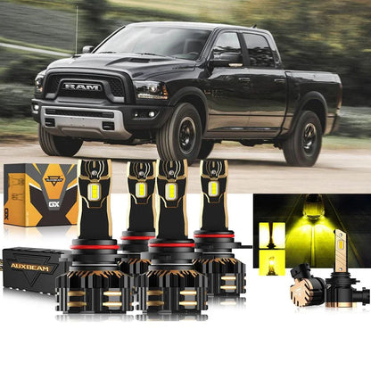 Kit d’ampoules LED de phare 9005 9012 pour Ram 1500 (avec projector-type phares) 2015 – vue 11 – NOVADOMIO