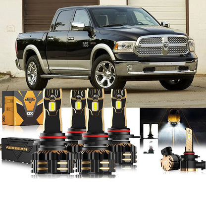 Kit d’ampoules LED de phare 9005 9012 pour Ram 1500 (avec projector-type phares) 2014 – NOVADOMIO