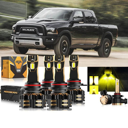 Kit d’ampoules LED de phare 9005 9012 pour Ram 1500 (avec projector-type phares) 2015 – vue 13 – NOVADOMIO