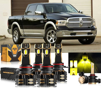 Kit d’ampoules LED de phare 9005 9012 pour Ram 1500 (avec projector-type phares) 2014 – vue 11 – NOVADOMIO