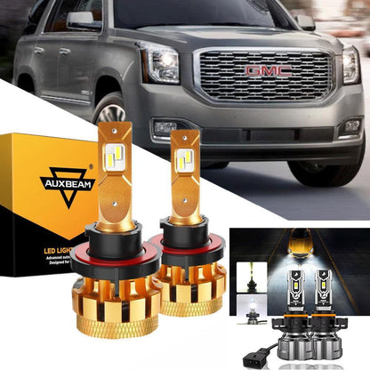 Kit d’ampoules LED feux de route/croisement F-16 Plus série CAN-bus intégré 14 000 lm pour Yukon XL 1500 2007–2014 – vue 17