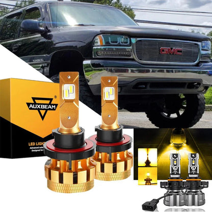 Kit d’ampoules LED feux de route/croisement F-16 Plus série CAN-bus intégré 14 000 lm pour Yukon XL 2500 2007–2013 – vue 15