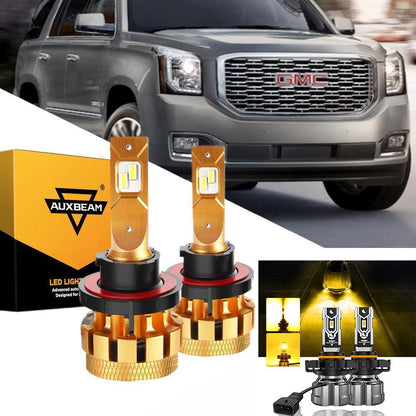 Kit d’ampoules LED feux de route/croisement F-16 Plus série CAN-bus intégré 14 000 lm pour Yukon XL 1500 2007–2014 – vue 18