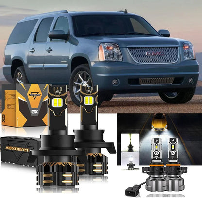 pour 2007-2014 GMC Yukon XL 1500 H13 Ampoules de phare LED Bundle – vue 22 – NOVADOMIO