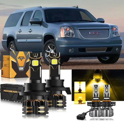 pour 2007-2014 GMC Yukon XL 1500 H13 Ampoules de phare LED Bundle – vue 21 – NOVADOMIO