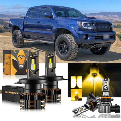 pour 2005-2011 Toyota Tacoma H4 Ampoules de phare LED Bundle – vue 21 – NOVADOMIO