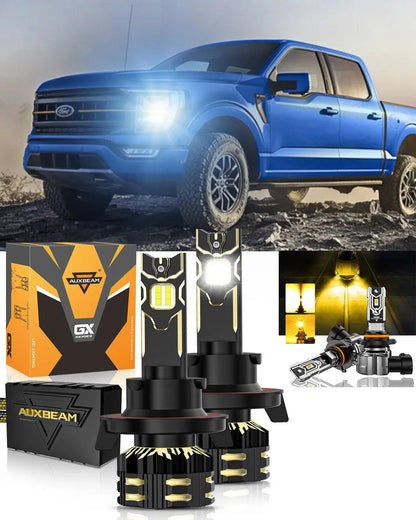 pour 2004-2012 Ford F-150 H13 Ampoules de phare LED – vue 25 – NOVADOMIO