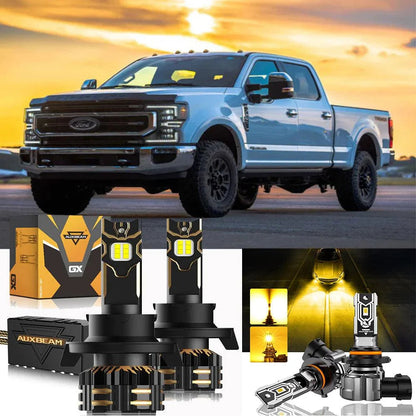 pour 2011-2019 Ford F-250 Super Duty H13 LED Healight Bulbs – vue 23 – NOVADOMIO