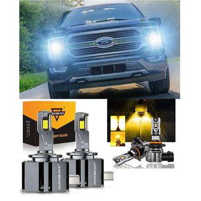 pour 2013-2014 Ford F-150 HID D3S Ampoules de phare LED – vue 19 – NOVADOMIO