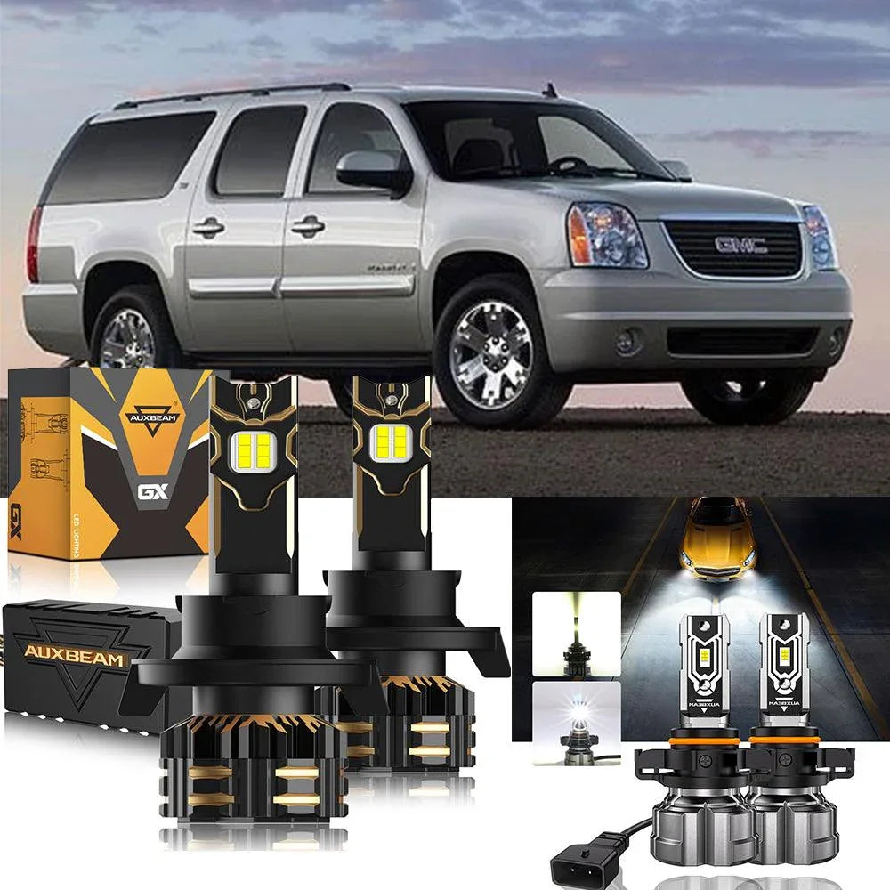 pour 2007-2013 GMC Yukon XL 2500 H13 Ampoules de phare LED – vue 21