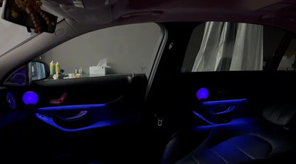 Kit éclairage LED d’ambiance intérieur pour Mercedes-Benz Classe C (W205 – vue 2 – NOVADOMIO