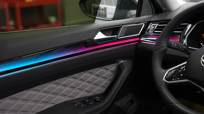 Kit éclairage LED d’ambiance intérieur pour Volkswagen Passat B8 (2017-2023) – vue 6 – NOVADOMIO