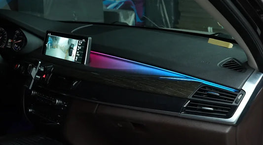 Kit éclairage LED d’ambiance intérieur pour BMW 14-18 X5 (F15 – vue 2 – NOVADOMIO