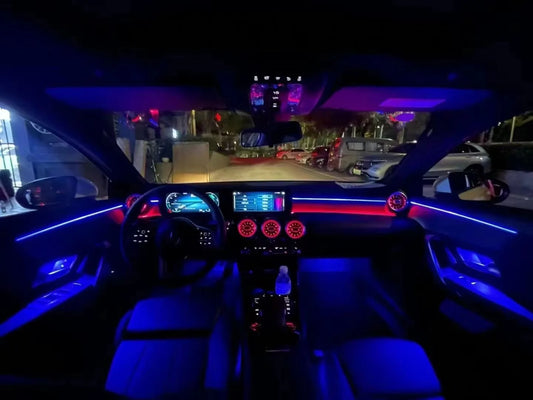 Kit éclairage LED d’ambiance intérieur pour Mercedes-Benz W177 W118 – vue 2 – NOVADOMIO
