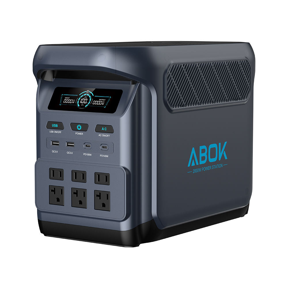 ABOK – Station électrique LiFePO4 1800 W – Stock UE