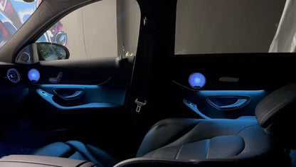 Kit éclairage LED d’ambiance intérieur pour Mercedes-Benz Classe C (W205 – vue 3 – NOVADOMIO