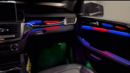 Kit éclairage LED d’ambiance intérieur pour Mercedes-Benz ML GL GLE GLS W166 – vue 3 – NOVADOMIO