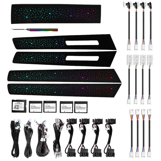 Kit éclairage LED d’ambiance intérieur pour Volkswagen Touareg (2011-2018)