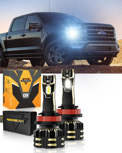 pour 2021 Ford F-150 9005 H11 Ampoules de phare LED Bundle – vue 14 – NOVADOMIO