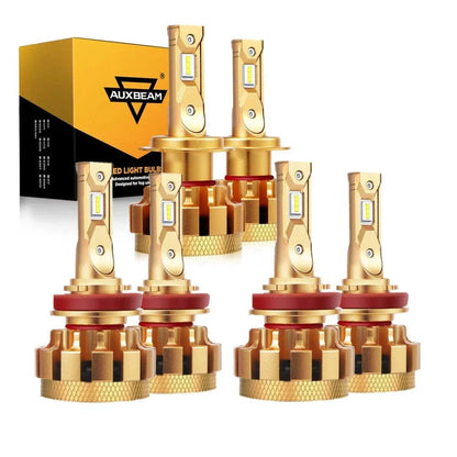 Kit d’ampoules LED feux de route/croisement F-16 Plus série CAN-bus intégré 14 000 lm pour Hyundai Sonata (Hybrid/Hybrid