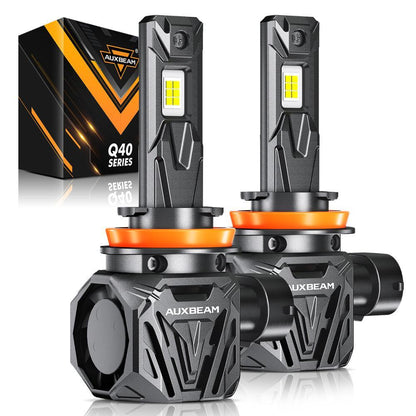 Ultra-haute luminosité Q40 série 30 000 lm 120 W Ampoules de phare LED 6 500 K blanc froid – NOVADOMIO