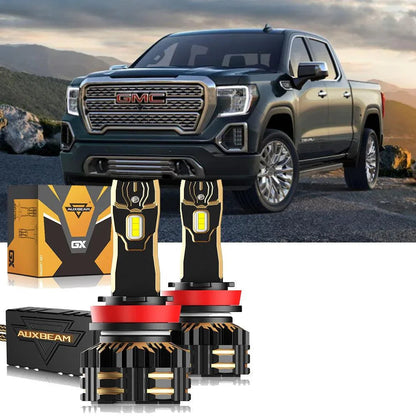 pour 2007 GMC Sierra 1500 9005 H11 Ampoules de phare LED Bundle – vue 13 – NOVADOMIO